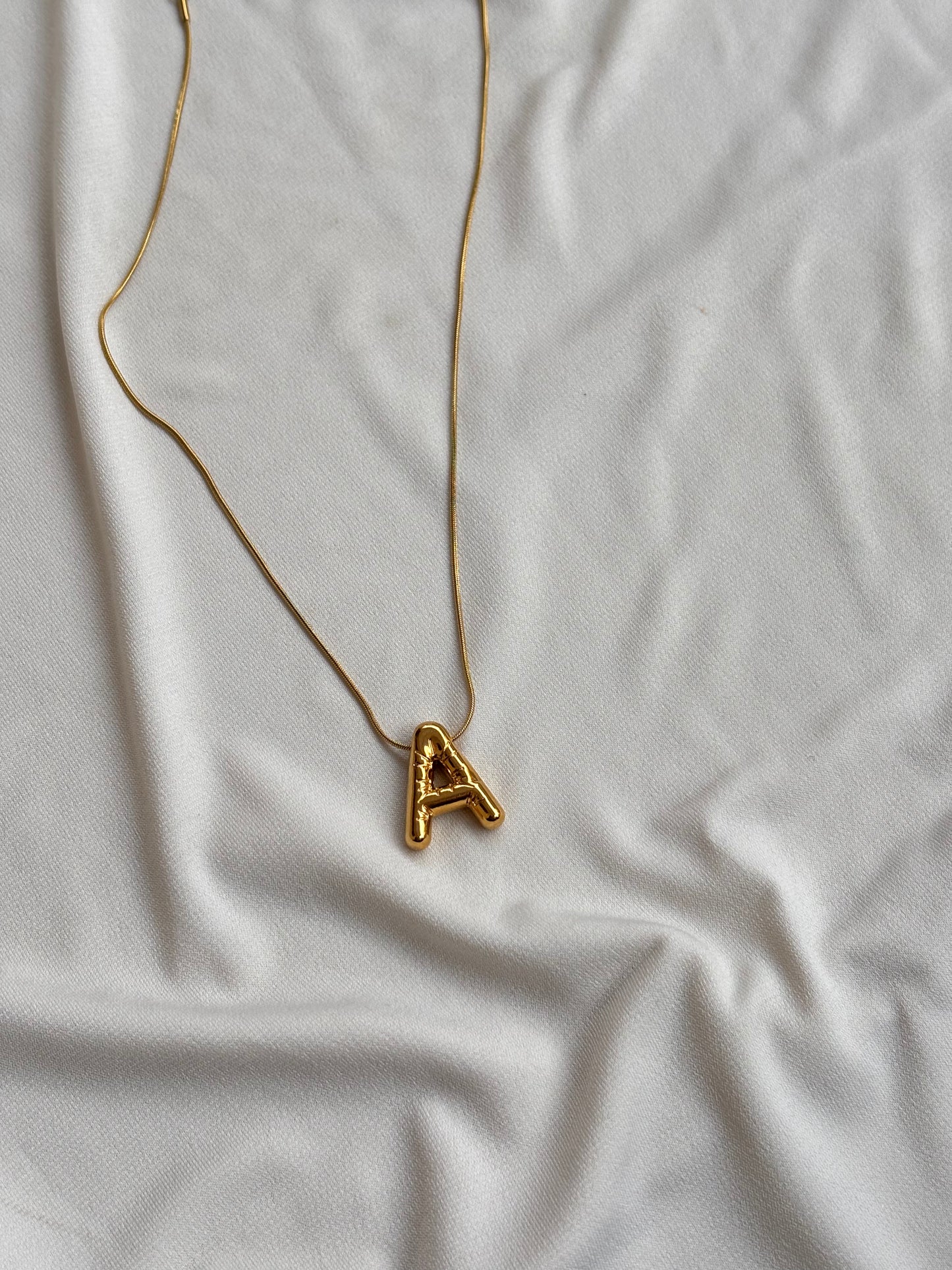 Initial necklace