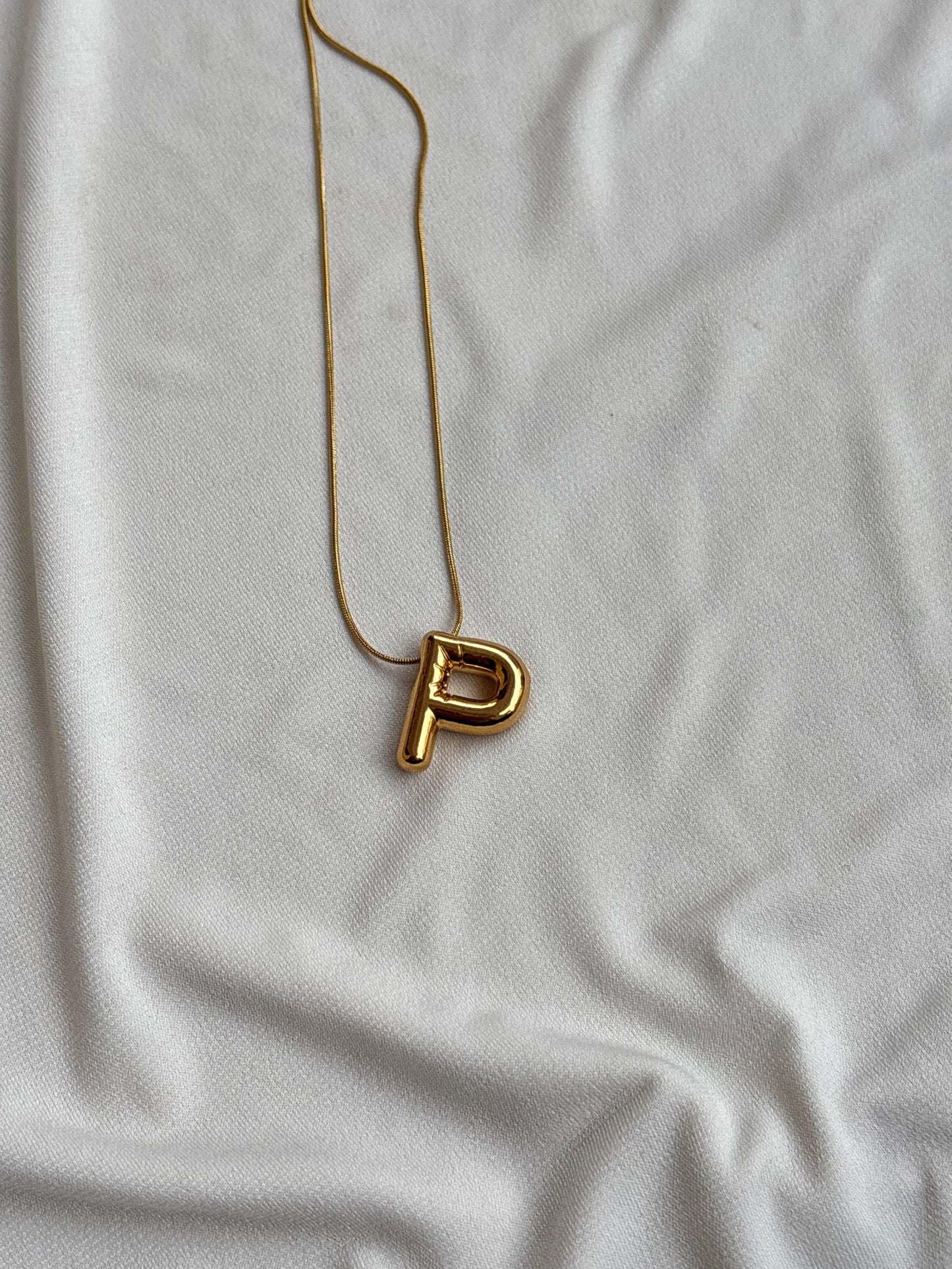 Initial necklace