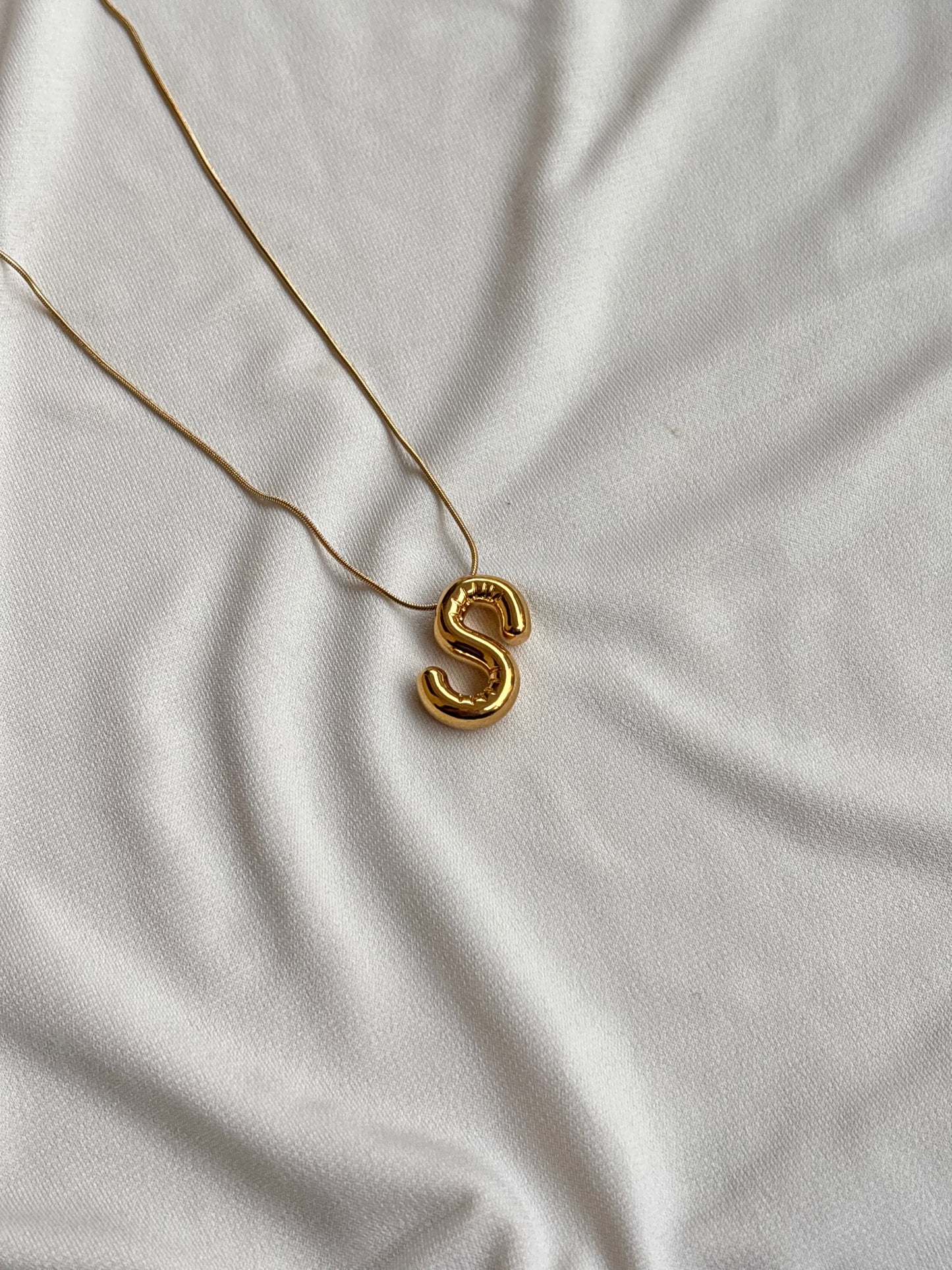 Initial necklace