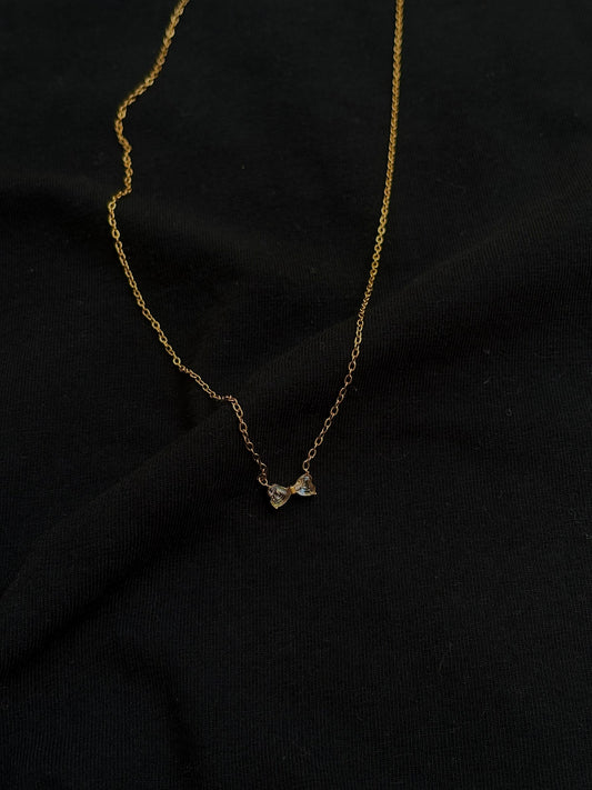 Mini bow Necklace