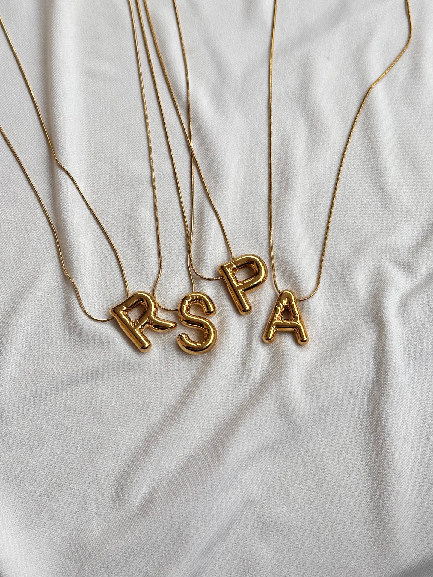 Initial necklace