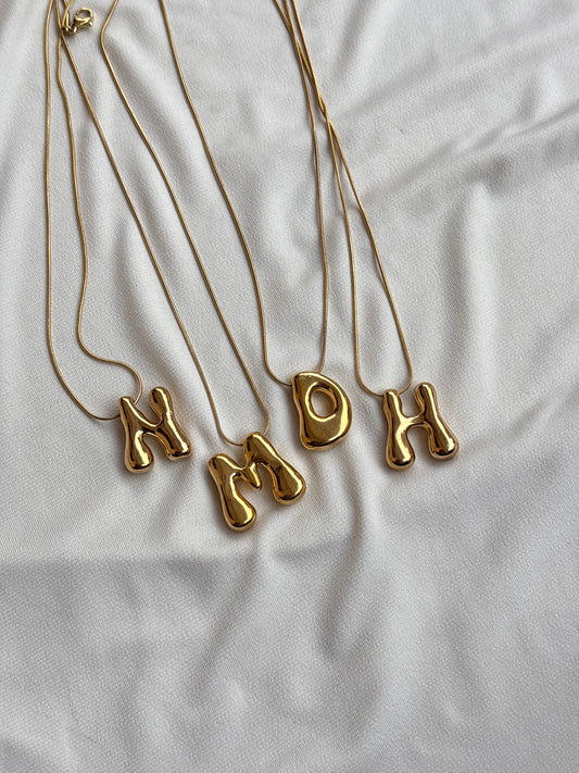 Initial Necklaces