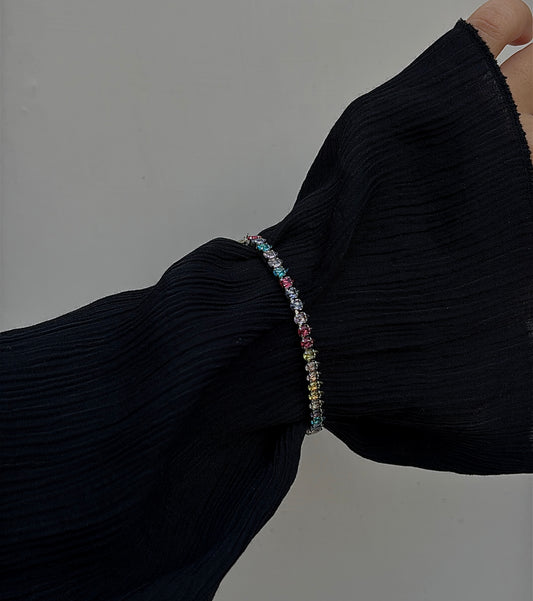 Colorful Tennis Necklace